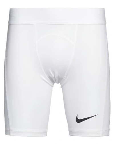 Shop Nike Man Leggings Off White Size M Polyester, Elastane