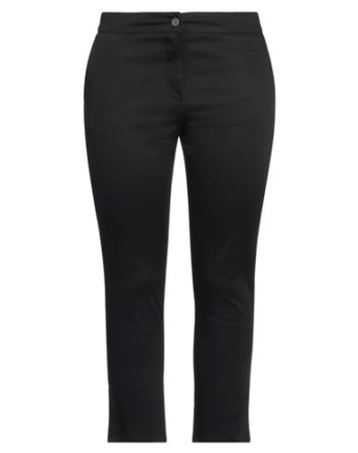Shop Ferrante Woman Pants Black Size 8 Cotton, Elastane