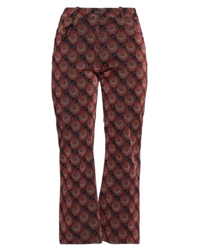 Rrd Woman Pants Navy Size 12 Polyamide, Elastane In Navy Blue
