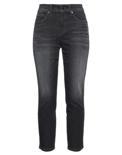 Shop Cambio Woman Jeans Black Size 12 Cotton, Elastomultiester, Elastane