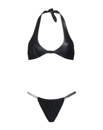 Shop Me Fui Woman Bikini Black Size 10 Polyamide, Elastane