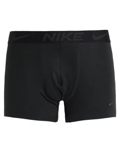 Shop Nike Man Boxer Black Size Xl Recycled Polyester, Elastane