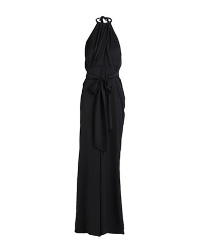 Pinko Woman Jumpsuit Black Size 10 Polyester In Black