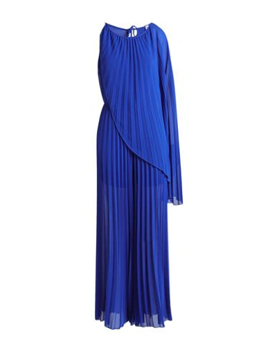 Shop Souvenir Woman Jumpsuit Bright Blue Size S Polyester, Viscose, Elastane