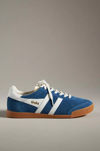 Shop Gola Elan Sneakers In Blue