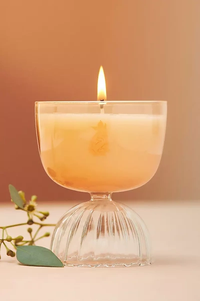 Shop Rewined Rose Coupe Glass Candle
