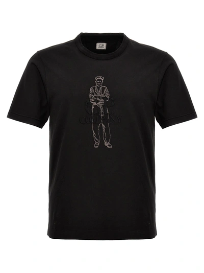 Shop C.p. Company British Sailor T-shirt Black