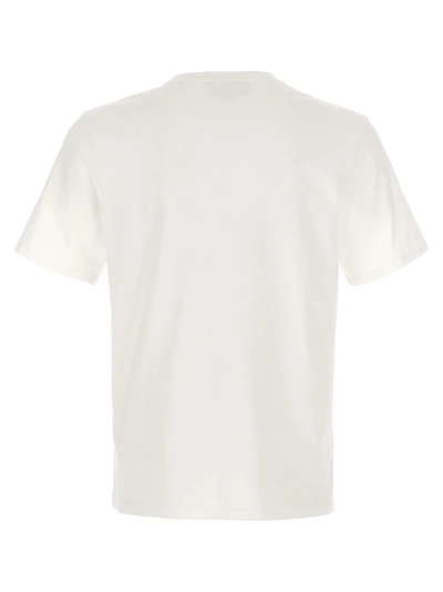 Shop Maison Kitsuné Chillax Fox T-shirt White