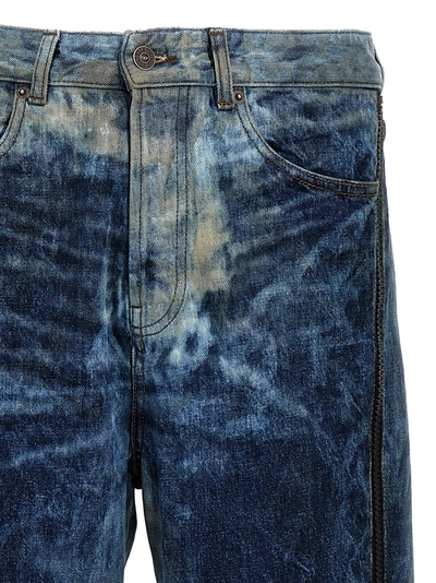 Shop Diesel D-rise 0pgax Jeans Blue
