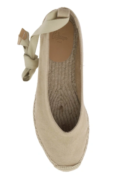 Shop Castaã±er Gea Ballet Flats Espadrilles