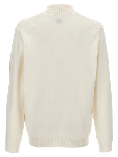 Shop C.p. Company Mixed Sweater, Cardigans White