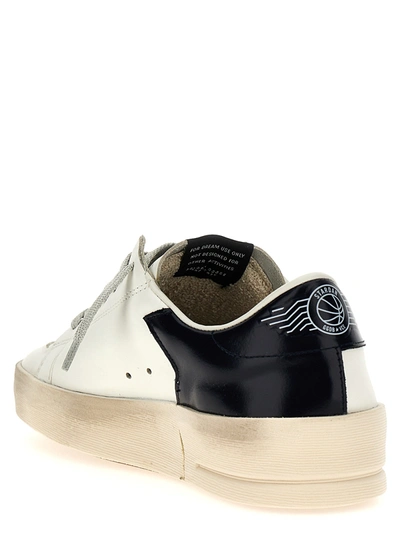 Shop Golden Goose Stardan Sneakers White/black