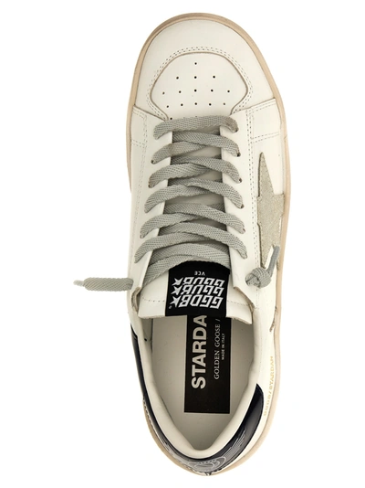 Shop Golden Goose Stardan Sneakers White/black