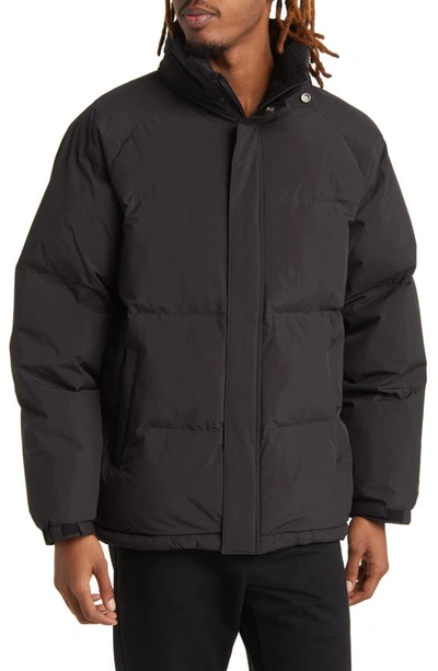 Shop Saturdays Surf Nyc Enomoto Water Resistant Puffer Jacket In Black