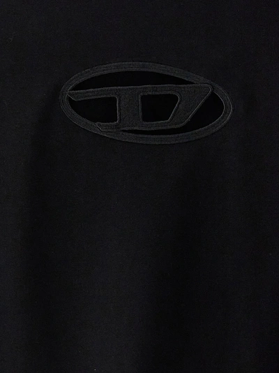 Shop Diesel T-angie T-shirt Black