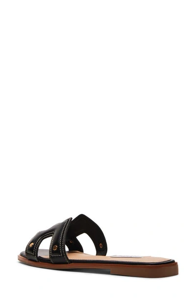 Steven New York Harlien Slide Sandal In Black