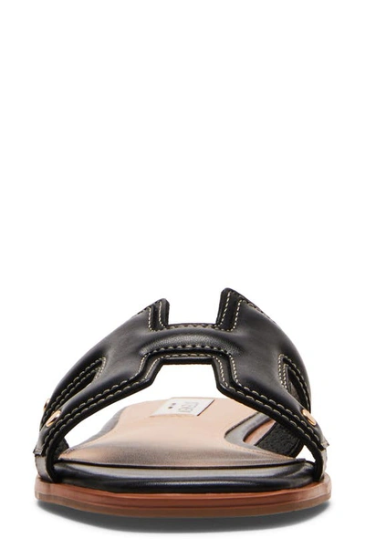 Steven New York Harlien Slide Sandal In Black
