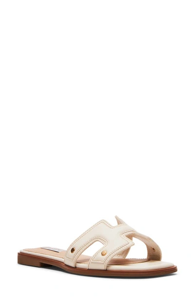 Shop Steven New York Harlien Slide Sandal In White
