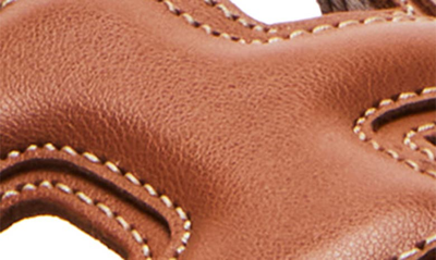 Steven New York Harlien Slide Sandal In Cognac