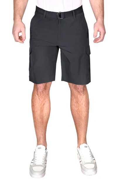 Shop Vintage 1946 Performance Cargo Shorts In Charcoal