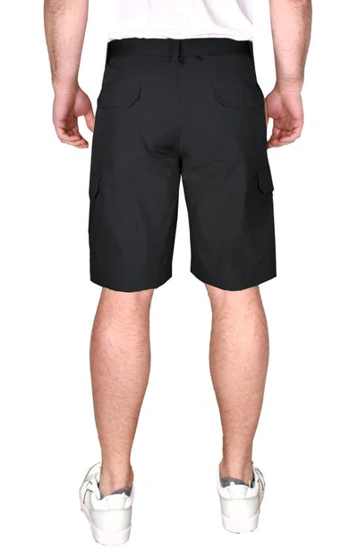 Shop Vintage 1946 Performance Cargo Shorts In Black