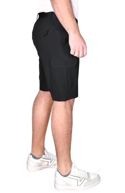 Shop Vintage 1946 Performance Cargo Shorts In Black