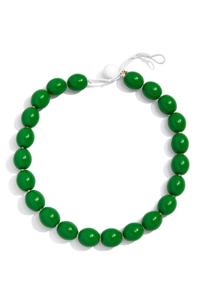 Shop Baublebar Rochelle Beaded Necklace In Green