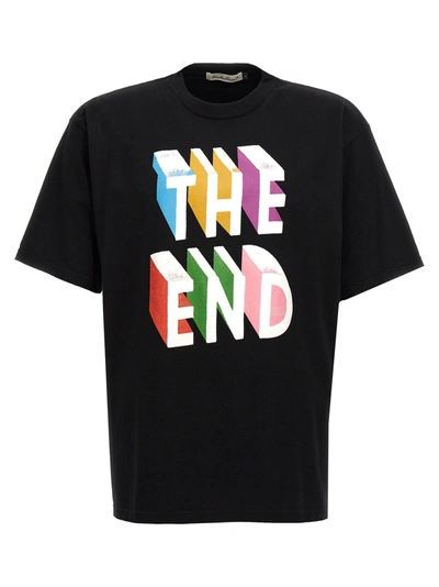 Shop Undercover The End T-shirt Black