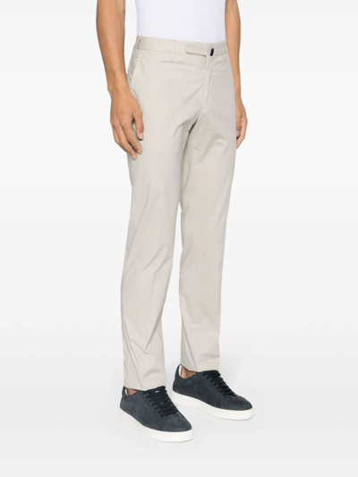 Shop Incotex Model 30 Slim Fit Trousers In Grey