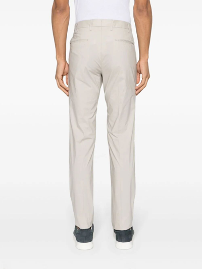 Shop Incotex Model 30 Slim Fit Trousers In Grey