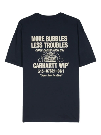 Shop Carhartt Short Sleeves Less Troubles T In Blue