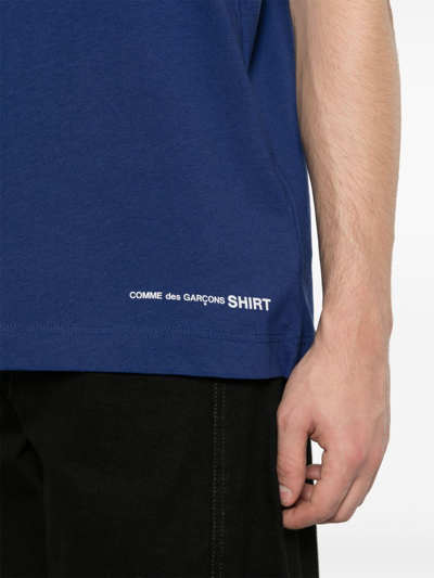 Shop Comme Des Garçons Shirt Mens T In Blue