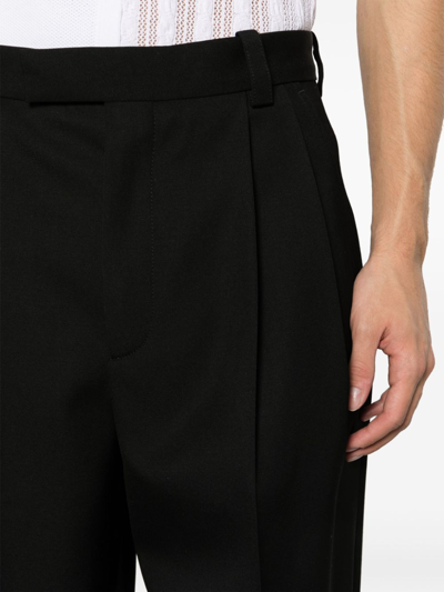 Shop Jacquemus Titolo Trouser In Black