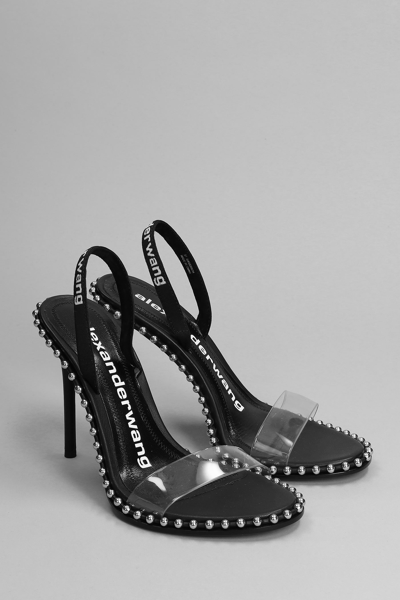 Shop Alexander Wang Nova Sandals In Black Leather