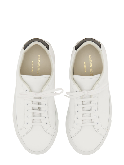 Shop Common Projects Retro Classic Sneaker In Bianco