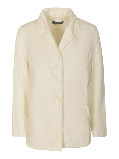 Shop Casey Casey Classic Plain Shirt In Off White