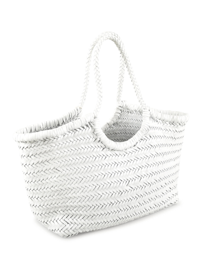 Shop Dragon Diffusion Nantucket Big Basket Tote In White