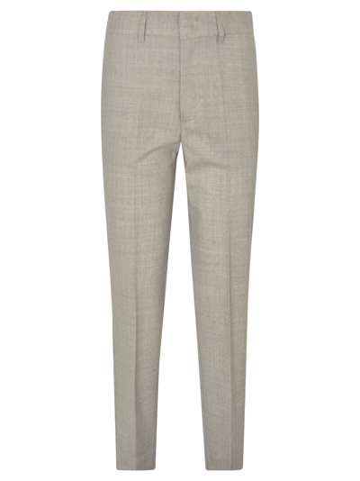 P.a.r.o.s.h Parosh Trousers In Grey Melange