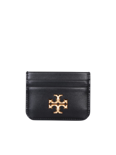 Shop Tory Burch Eleanor Black Cardholder