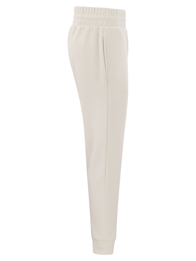 Shop Colmar Girly - Cotton And Modal Tracksuit Trousers In White