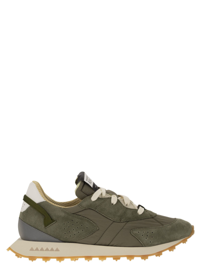 Shop Run Of Piuma - Sneakers In Military Green