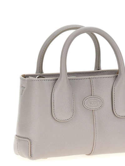 Shop Tod's Di Bag Handbag In Gray