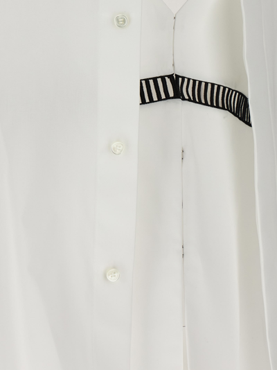 Sacai Shirts In White