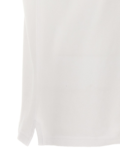 Shop Maison Kitsuné Fox Head Polo Shirt In White