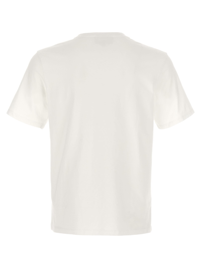 Shop Maison Kitsuné Chillax Fox T-shirt In White