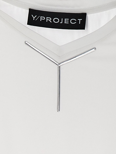 Y/project Topwear In White