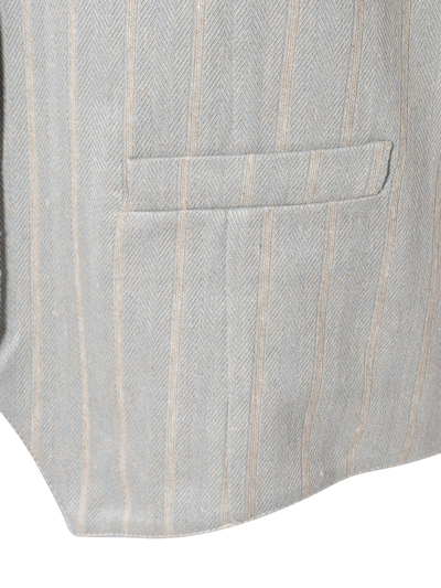 Shop Circolo 1901 Light Gray Vest In Grey