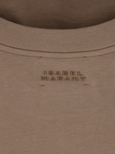 Shop Isabel Marant T-shirt In Brown