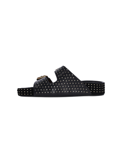 Shop Isabel Marant Sandals In Black