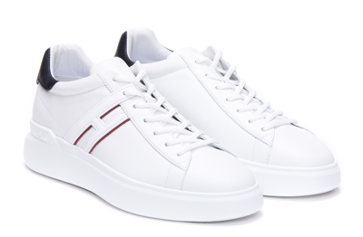 Shop Hogan H580 Sneakers In Zz Bianco Blu Rosso